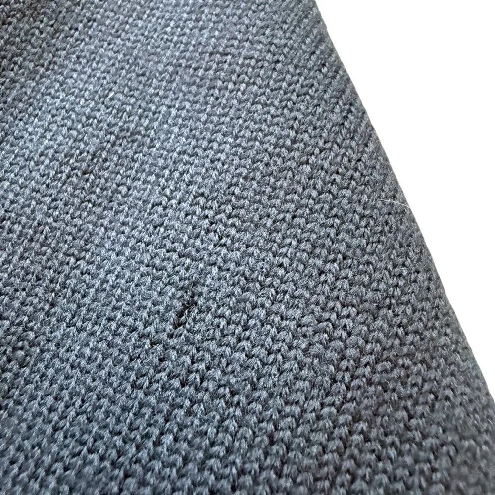 Jacob Miller Merino Wool Sweater Mens M Black V Neck Extra Fine Wool Classic